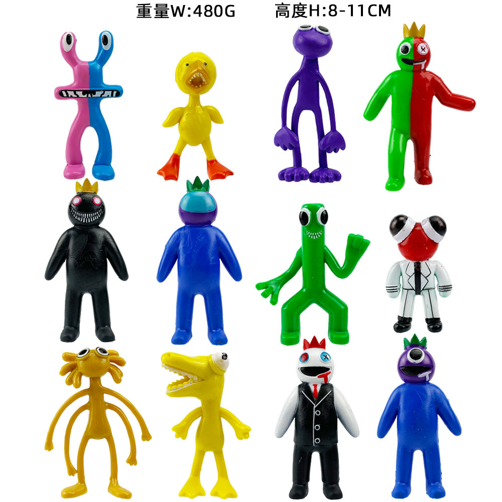 rainbow friends anime figure