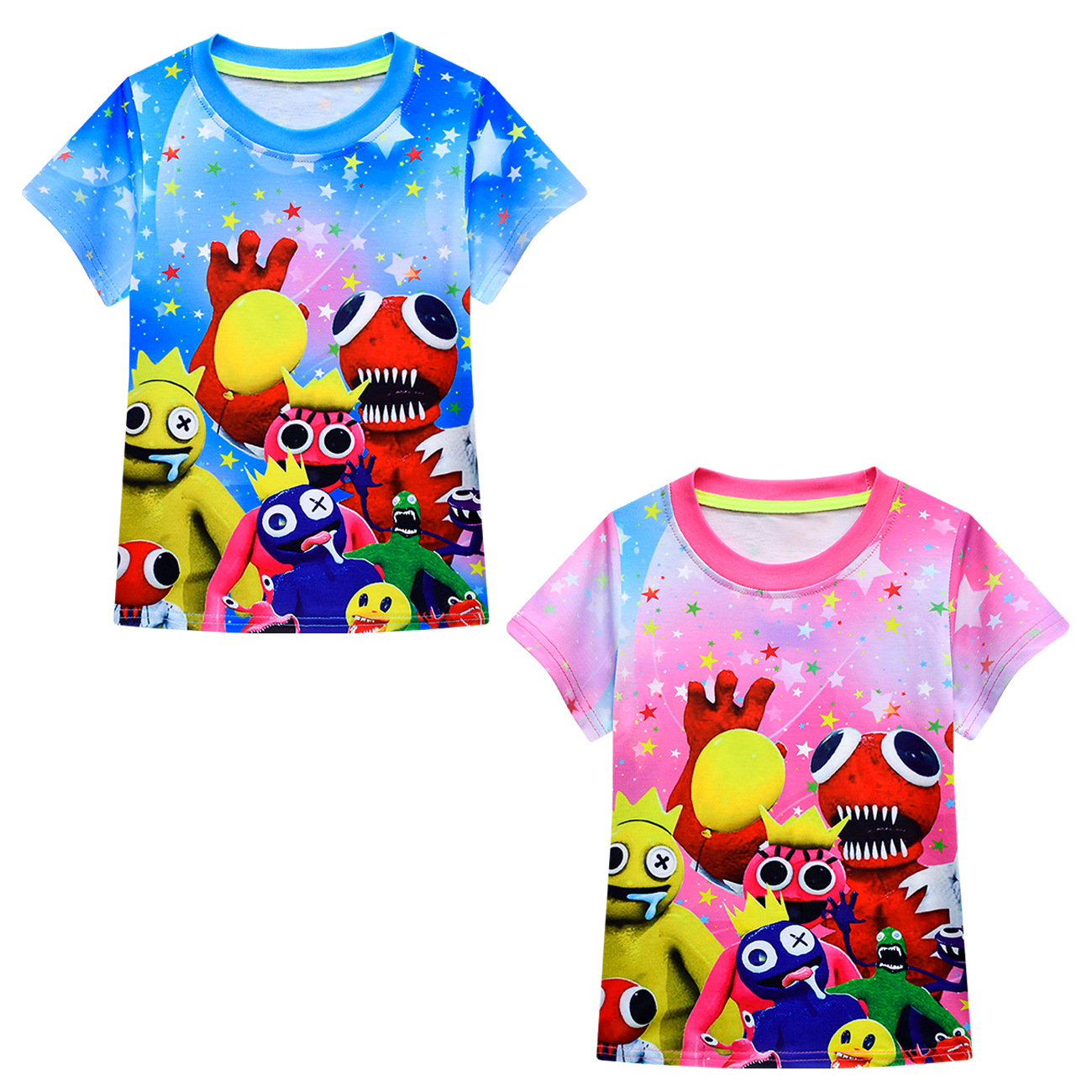 rainbow friends anime T-shirt 3901