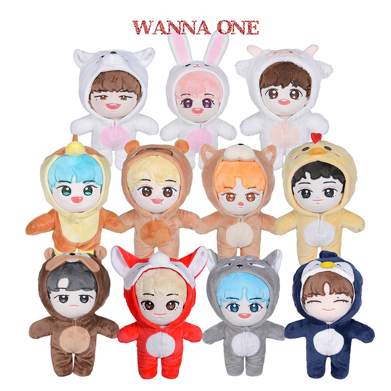 BTS anime Plush doll 20cm Price of 1 （No clothes）