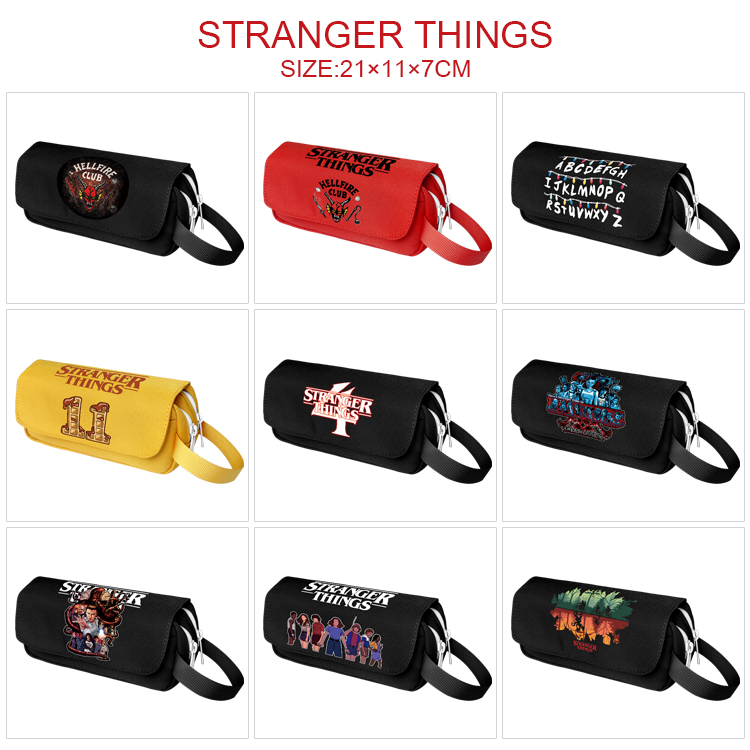 Stranger Things anime pencil box