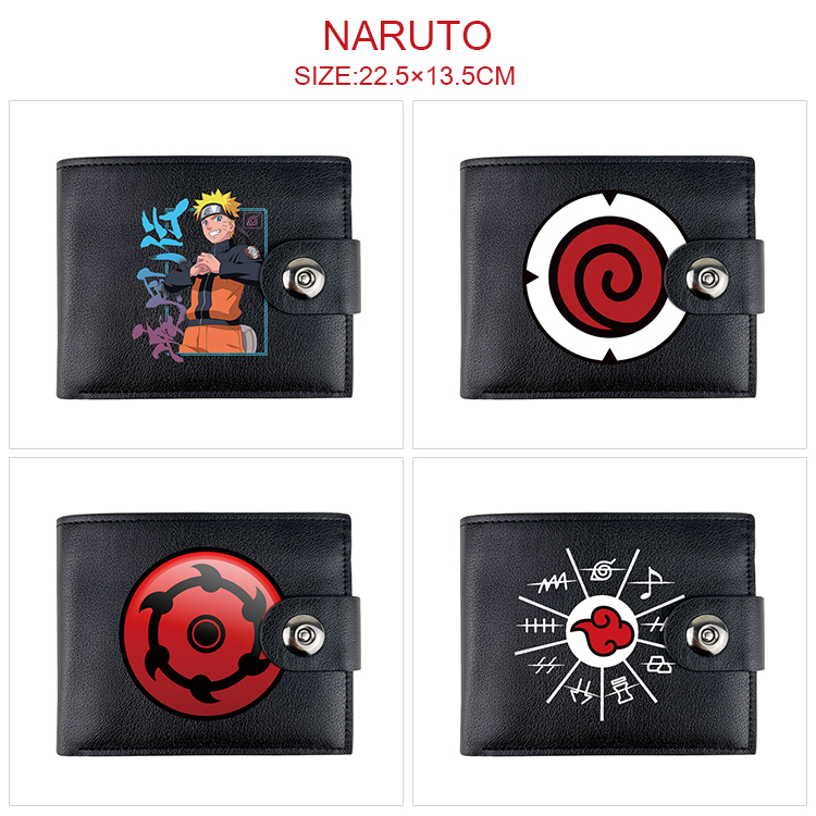 Naruto anime wallet 22.5*13.5cm