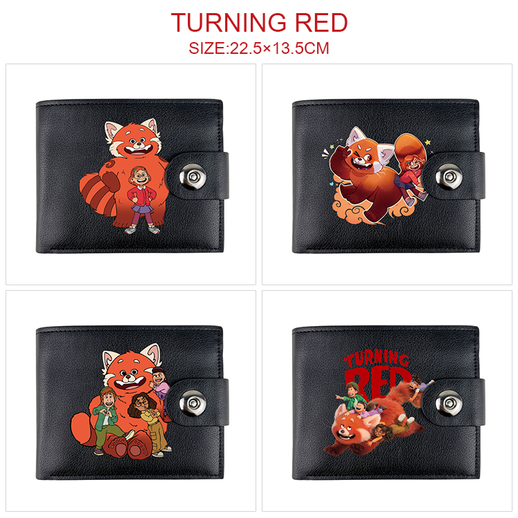 Turning Red anime wallet 22.5*13.5cm