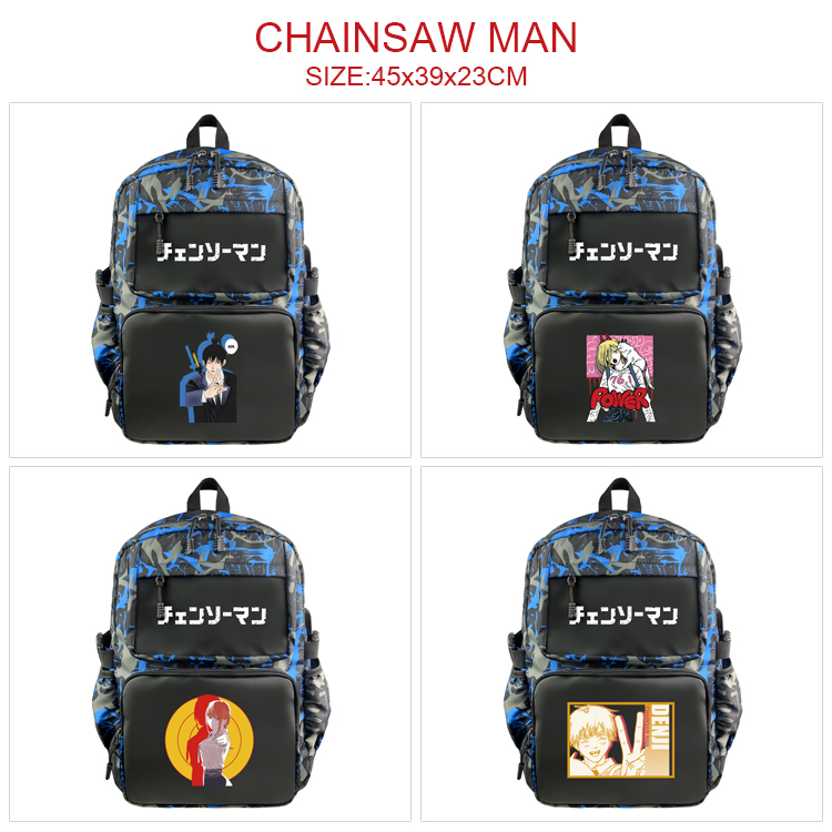 chainsaw man anime Backpack bag