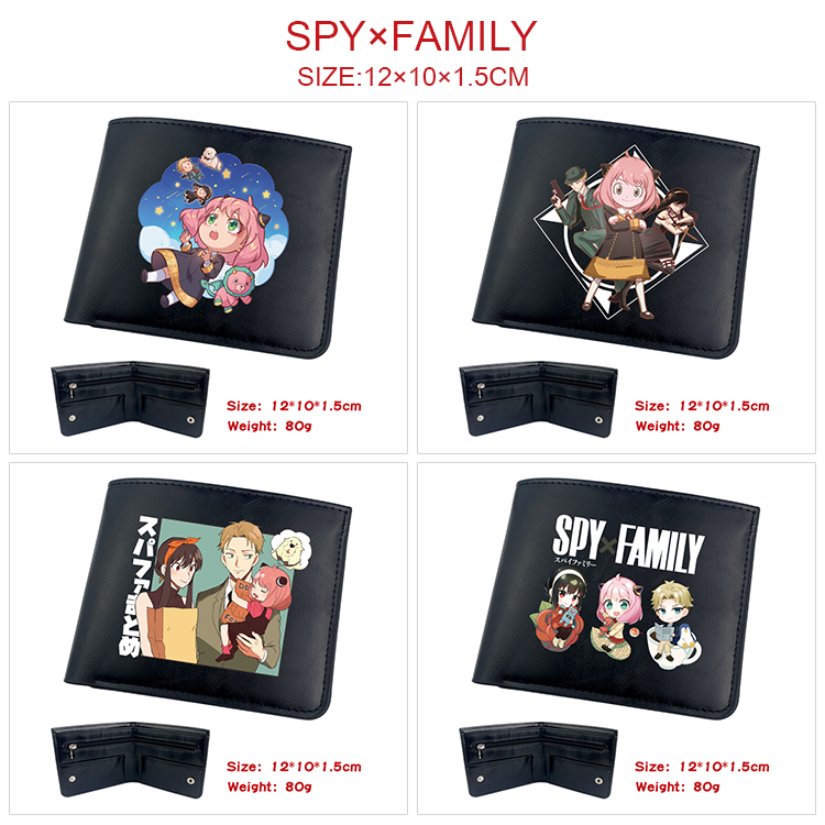 SPY×FAMILY anime wallet 12*10*1.5cm