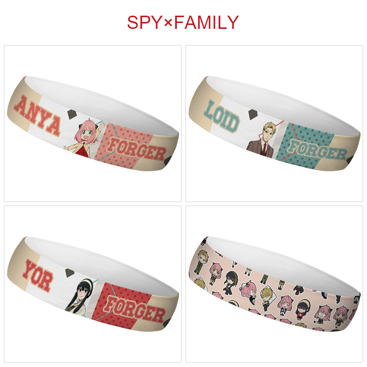 SPY×FAMILY anime sweatband