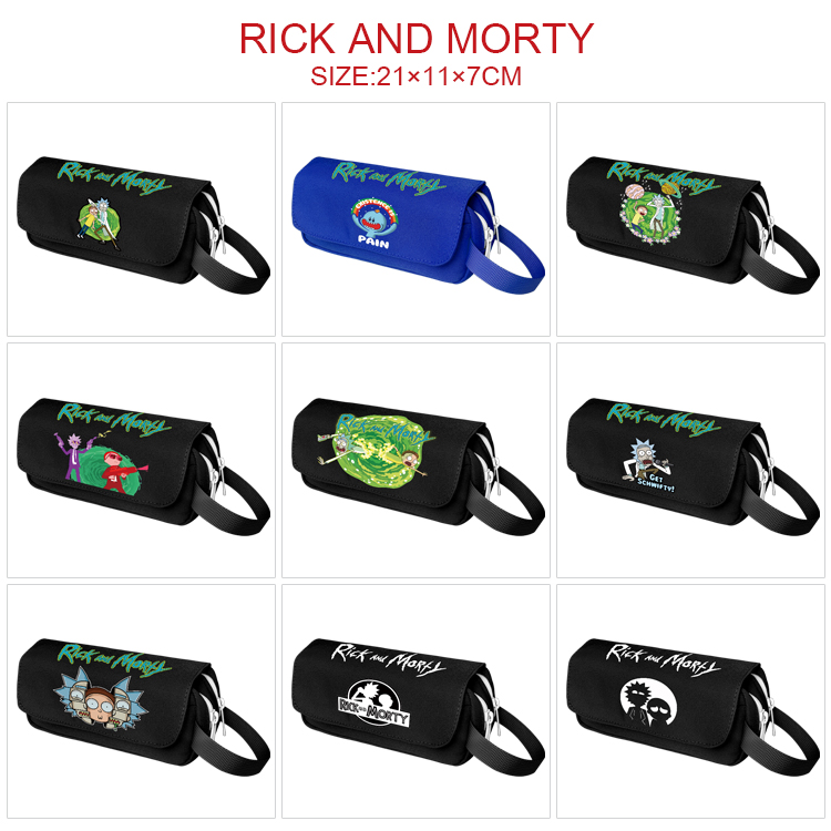 Rick and Morty  anime pencil box