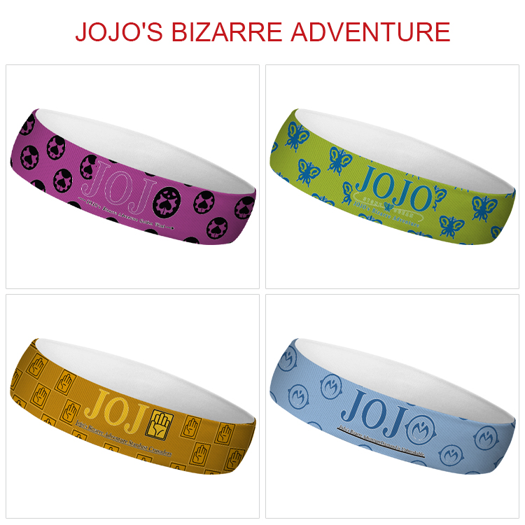 JoJos Bizarre Adventure anime sweatband