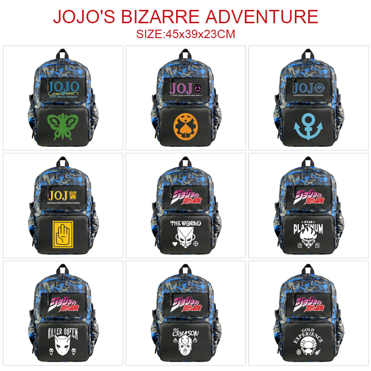 JoJos Bizarre Adventure anime Backpack bag