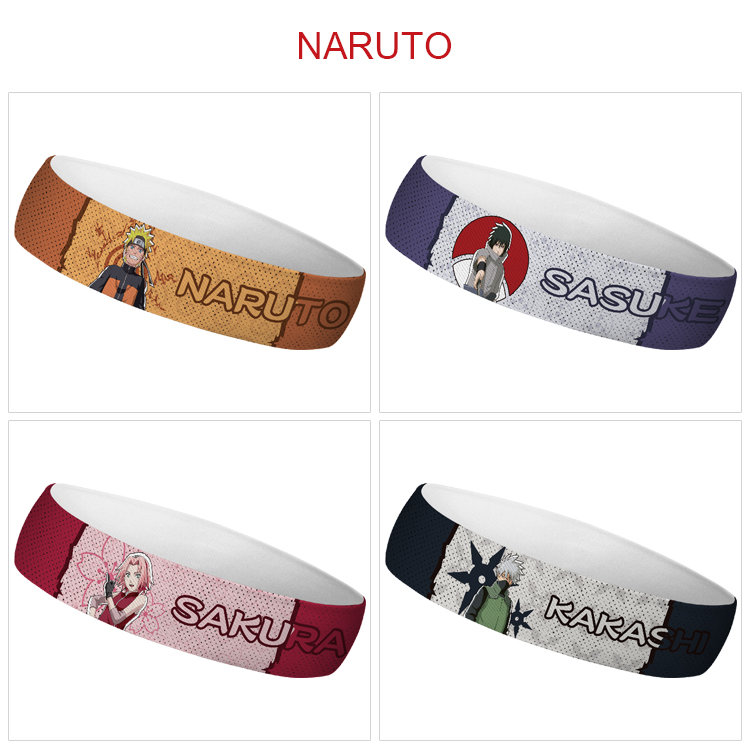 Naruto anime sweatband