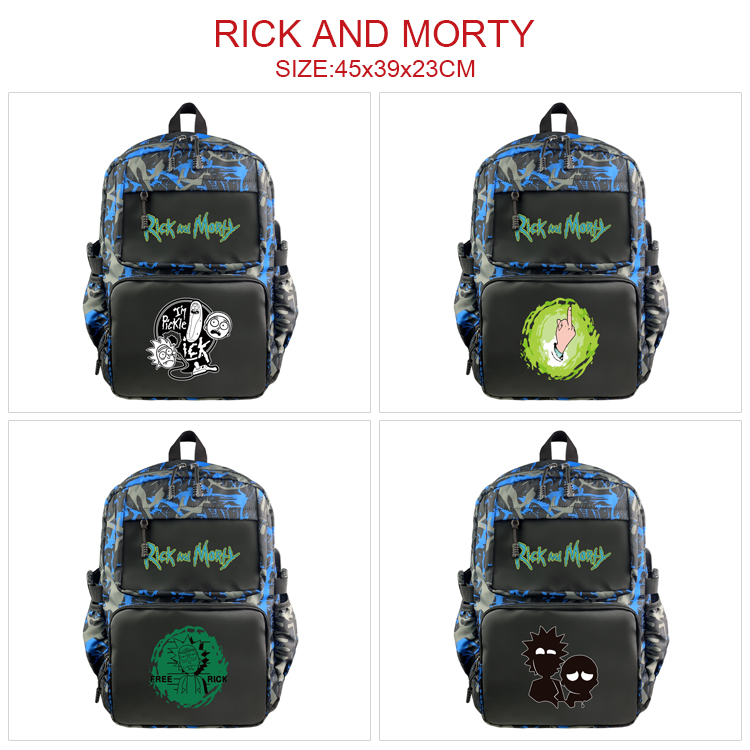 Rick and Morty  anime Backpack bag