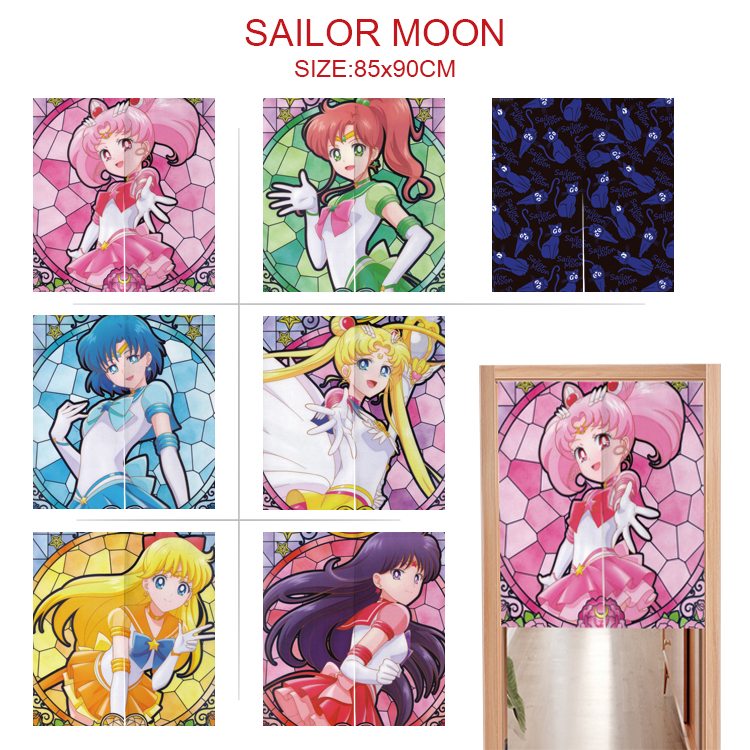 Sailor Moon Crystal anime door curtain 85*90cm