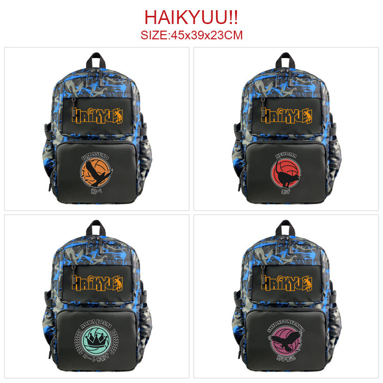Haikyuu anime Backpack bag