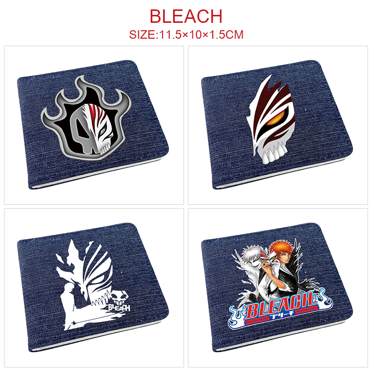 Bleach anime wallet 11.5*10*1.5cm