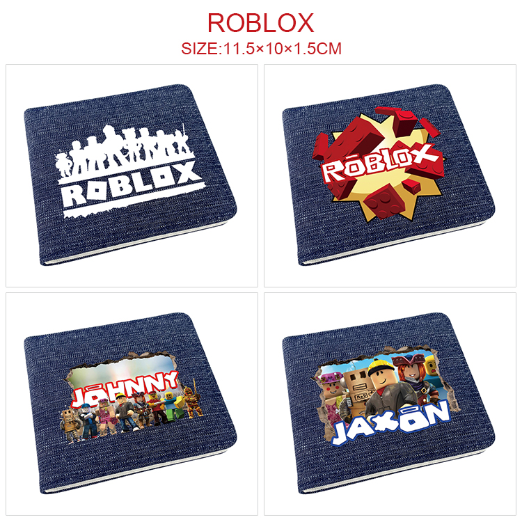 Roblox anime wallet 11.5*10*1.5cm