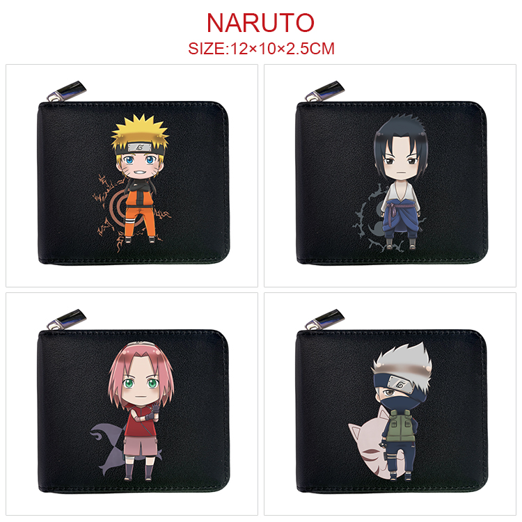 Naruto anime wallet 12*10*2.5cm