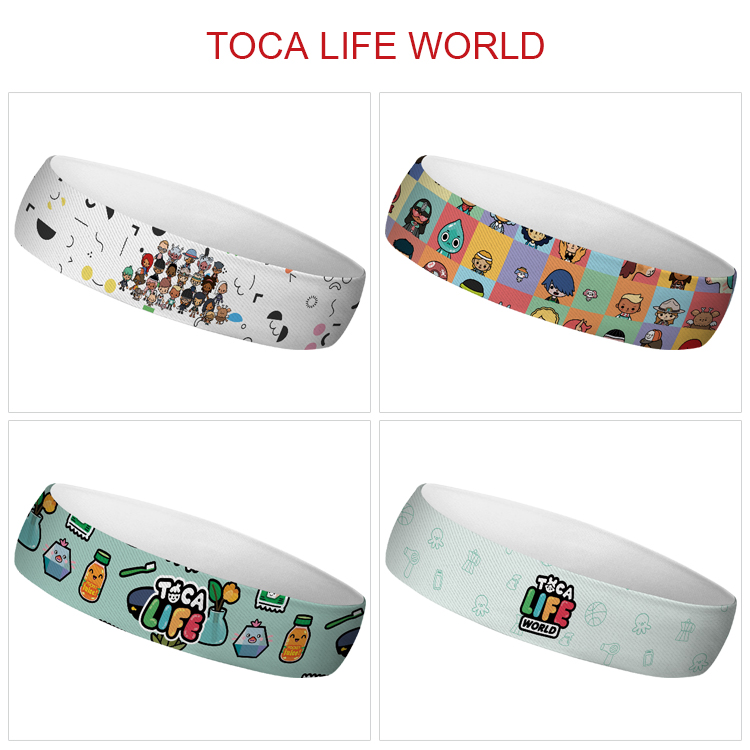 Toca life world anime sweatband