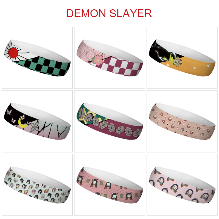 demon slayer kimets anime sweatband