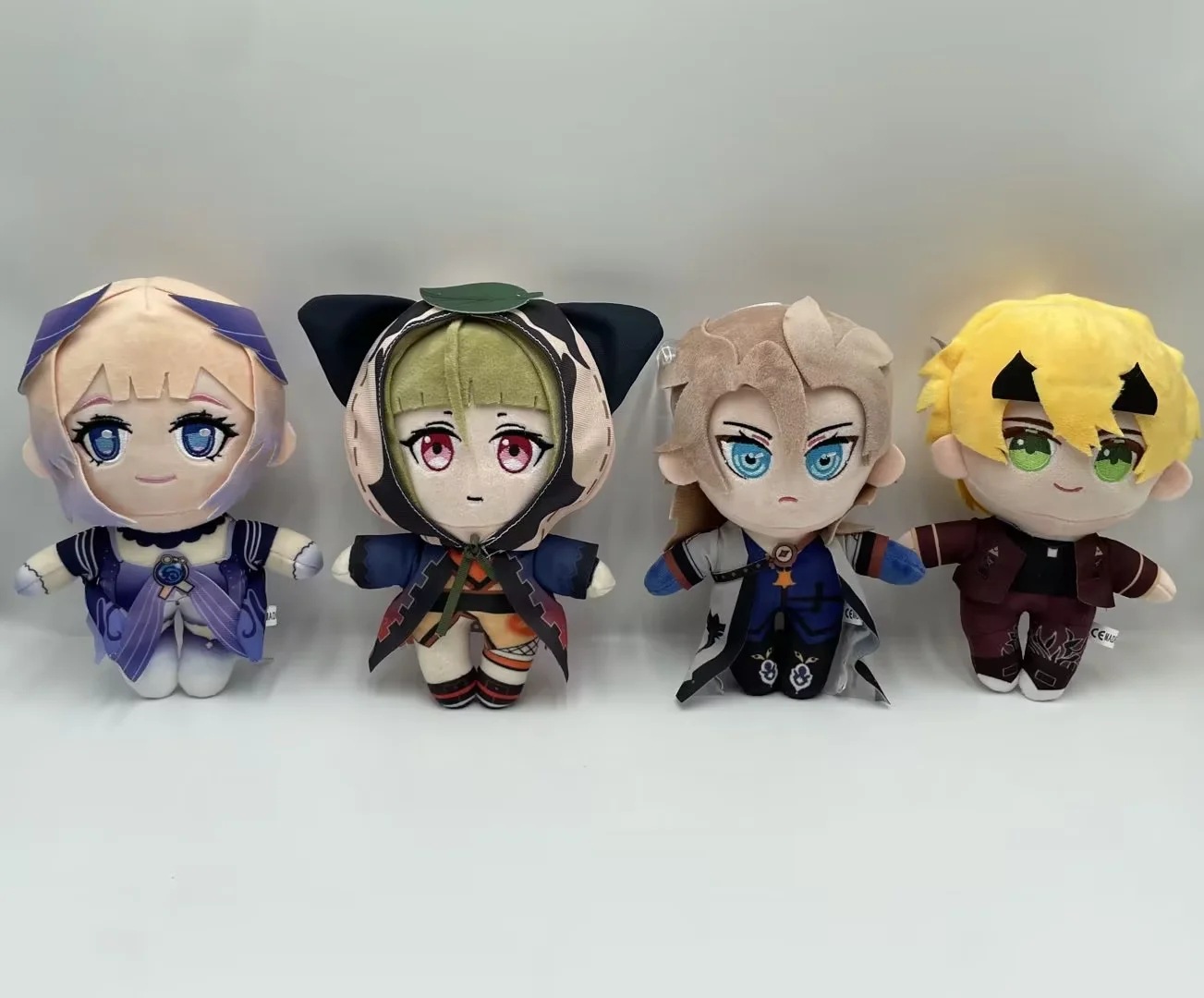 Genshin Impact anime plush doll 18cm 4pcs a set