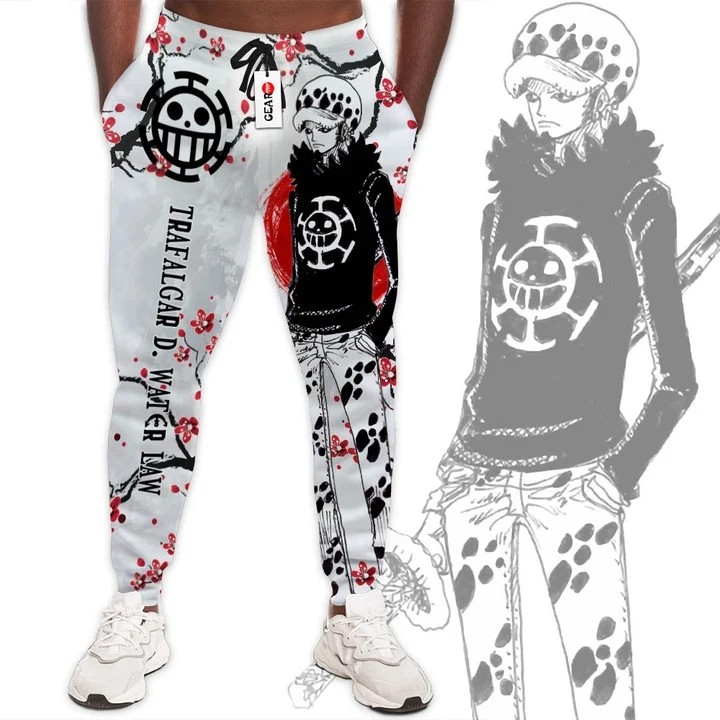 One piece anime pants