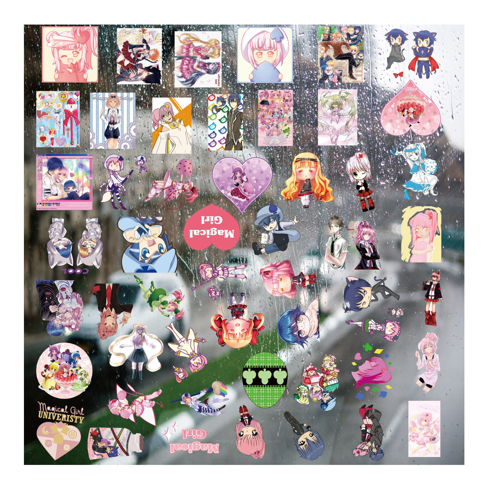 Shugo Chara anime 3D sticker price for a set of 52 pcs