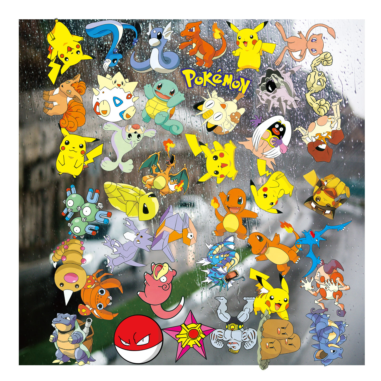 Pokemon anime 3D sticker