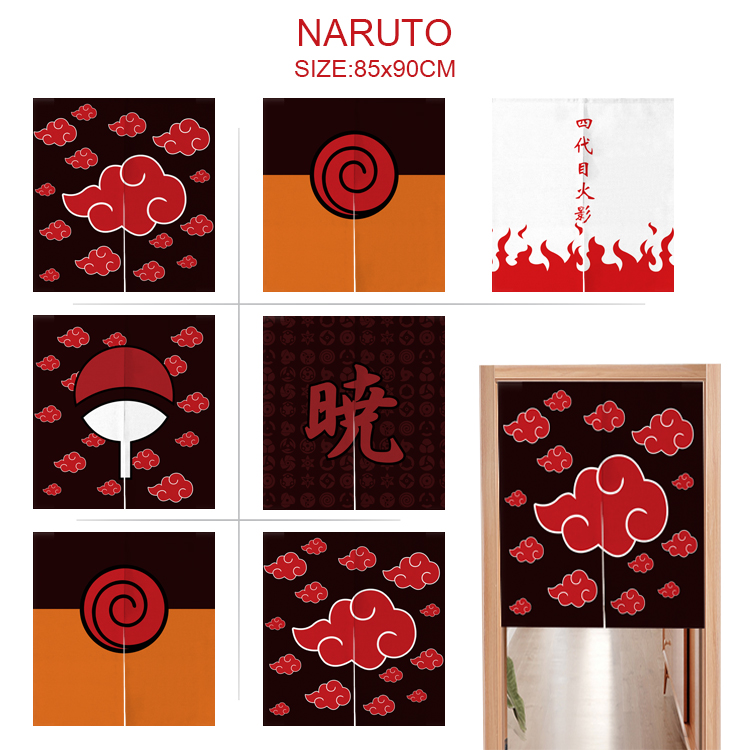 Naruto anime door curtain 85*90cm