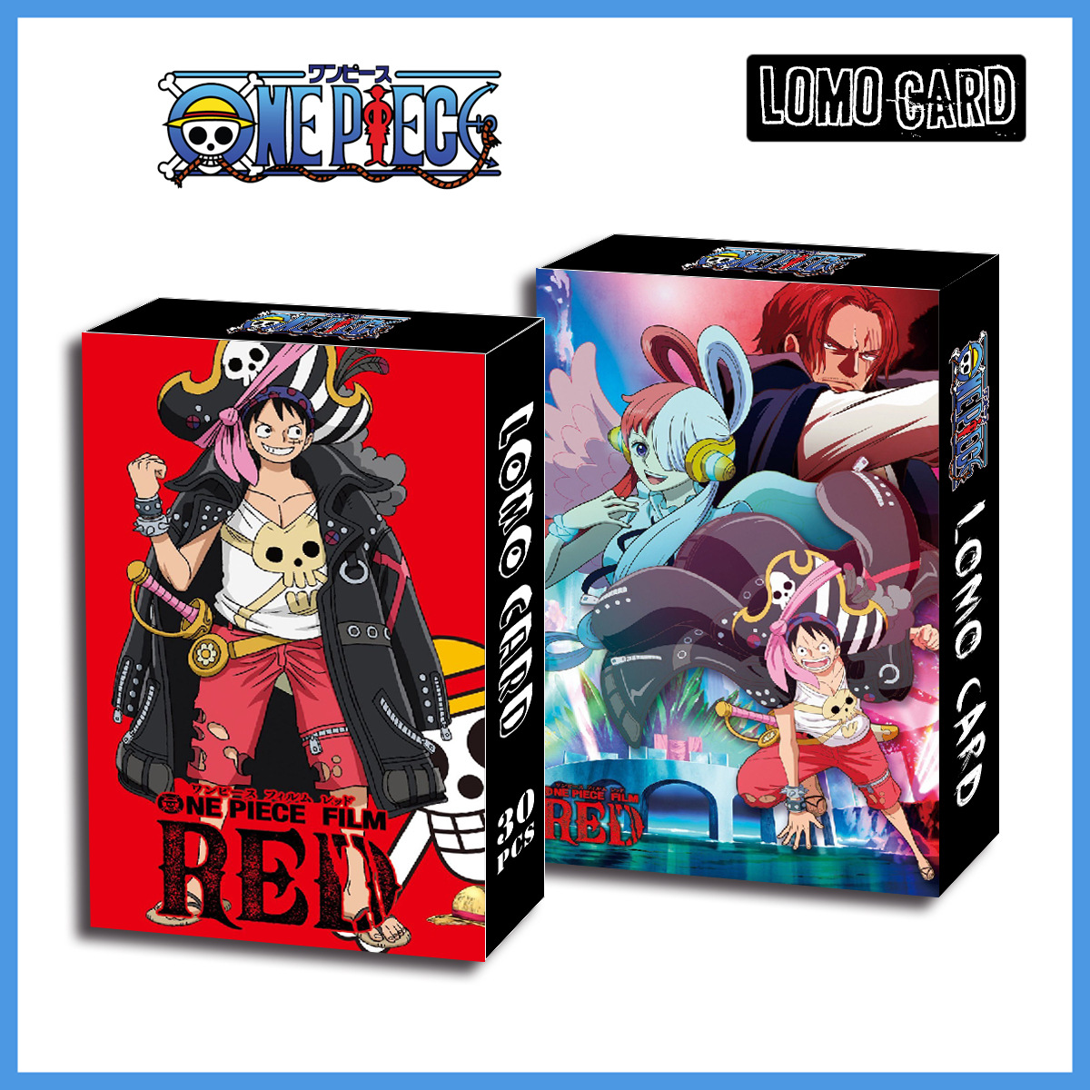 One piece anime lomo cards price for a set of 30 pcs