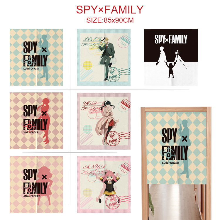 SPY×FAMILY anime door curtain 85*90cm