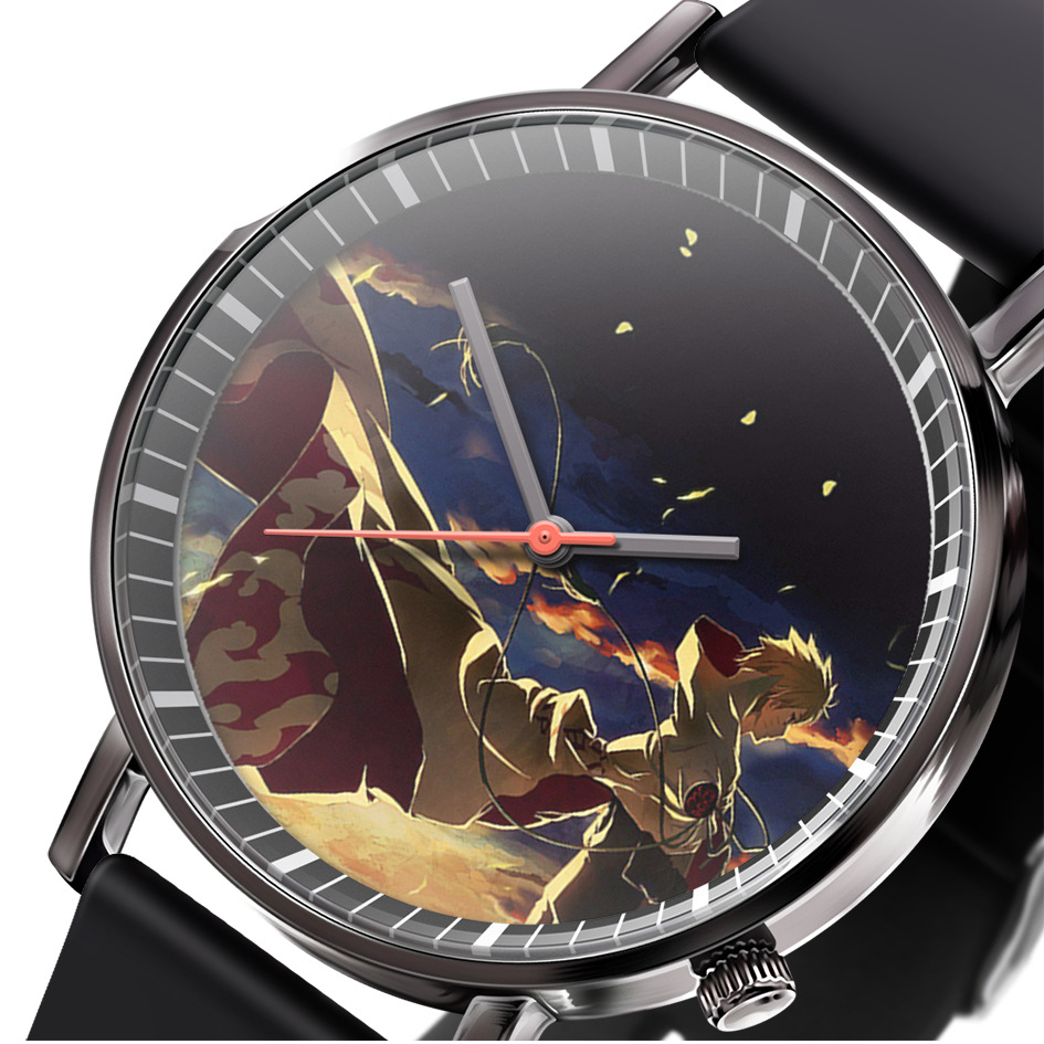 Naruto anime quartz watch