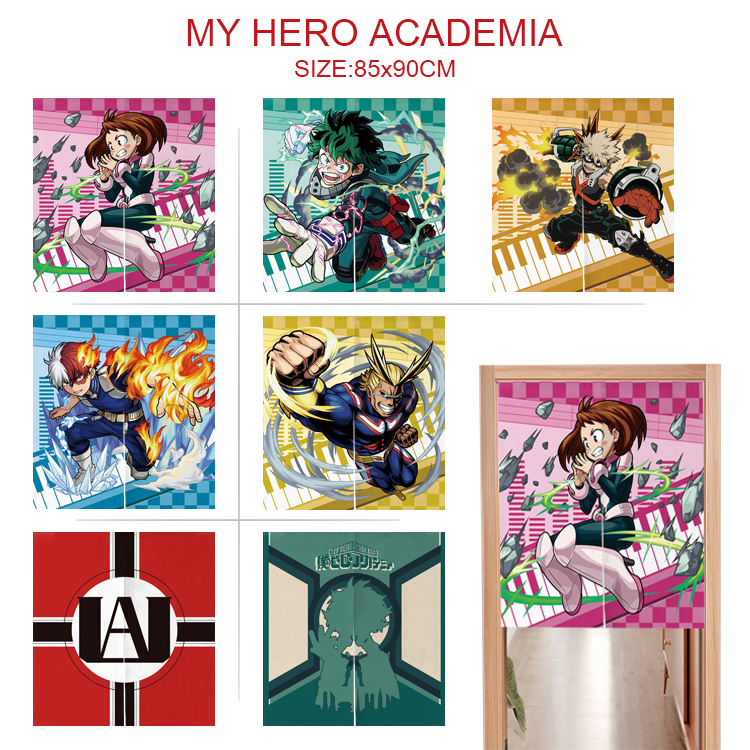 My Hero Academia anime door curtain 85*90cm