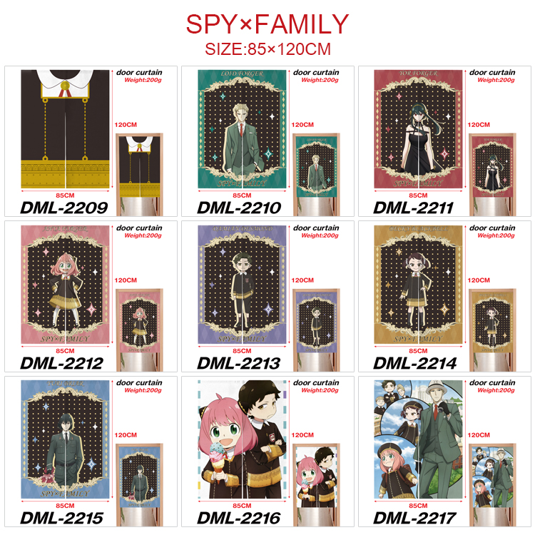 SPY×FAMILY anime door curtain 85*120cm