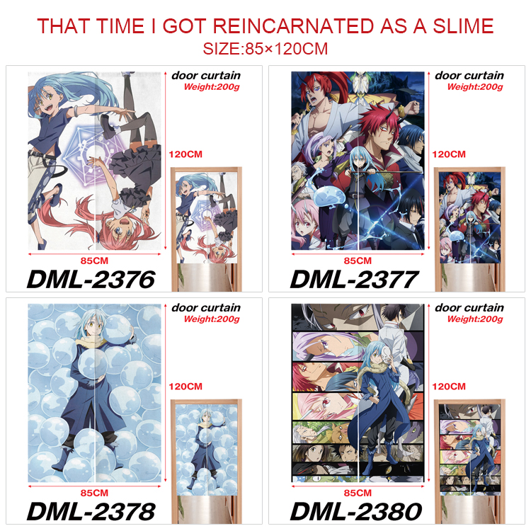 That Time I Got Reincarnated as a Slime anime door curtain 85*120cm