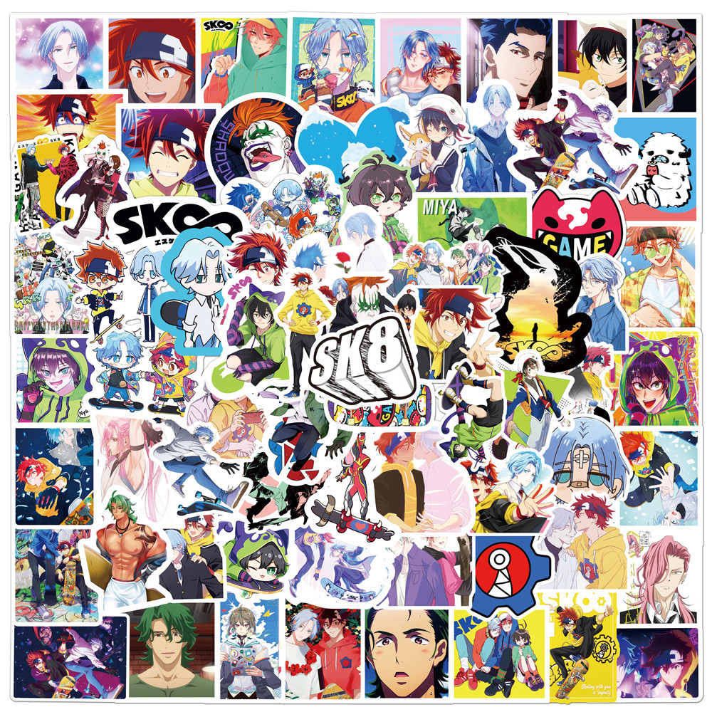 SK8 the infinity anime waterproof stickers (100pcs a set)