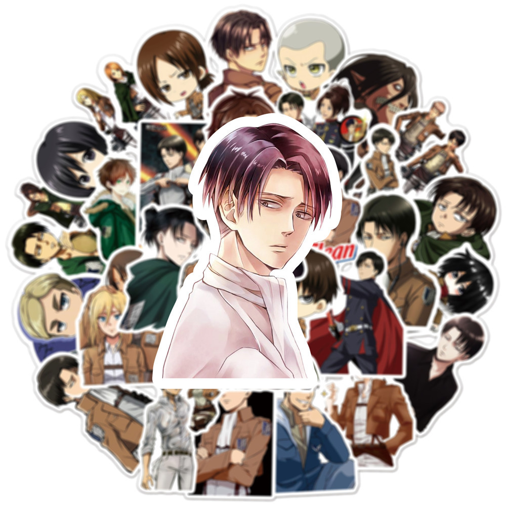 Attack On Titan anime waterproof stickers (100pcs a set)