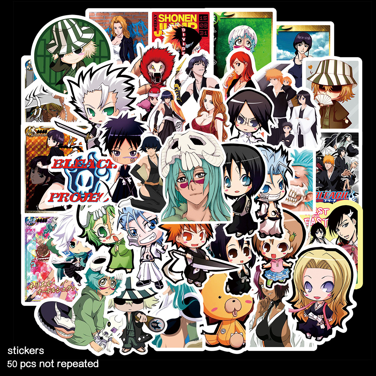 Bleach anime waterproof stickers (50pcs a set)