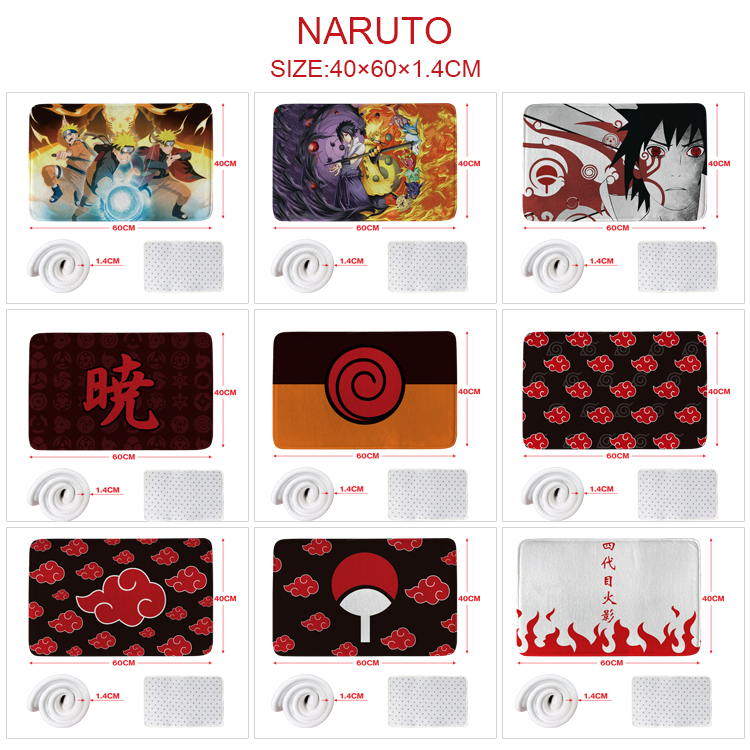 Naruto anime carpet 60*40cm