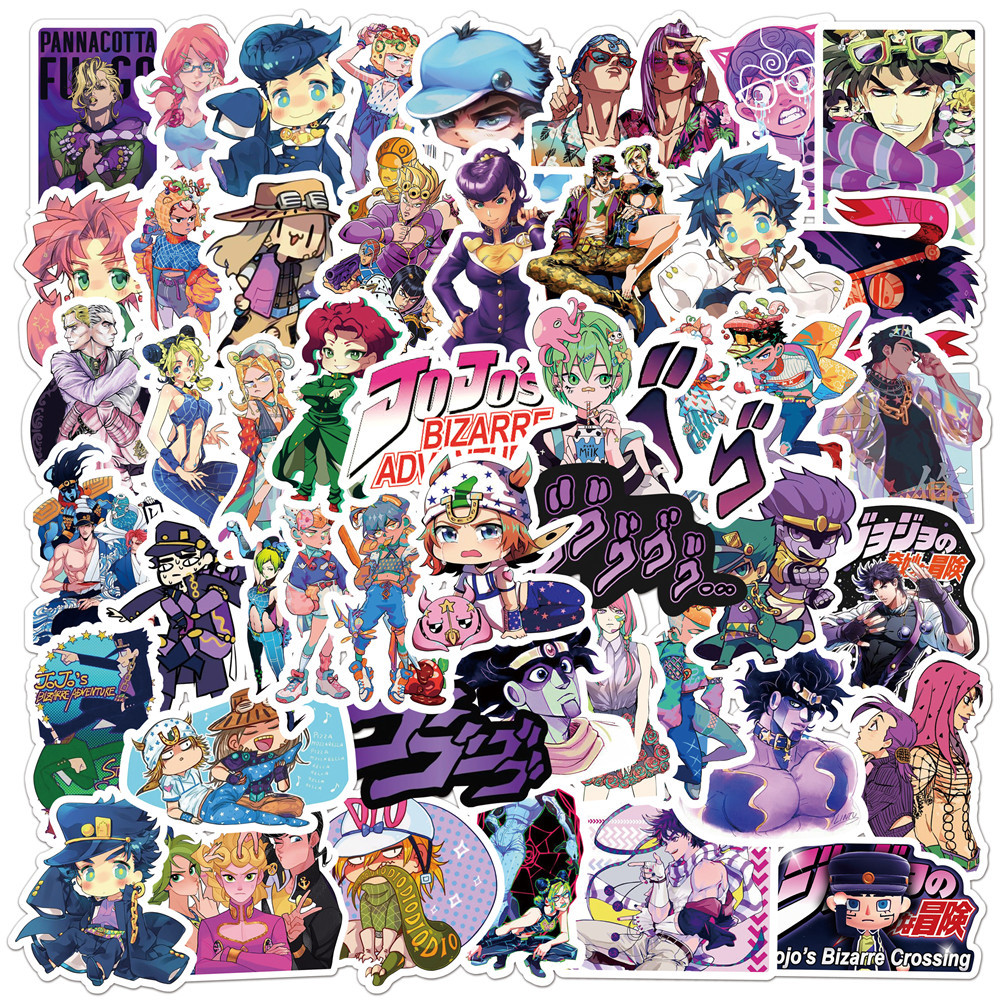JoJos Bizarre Adventure anime waterproof stickers (50pcs a set)