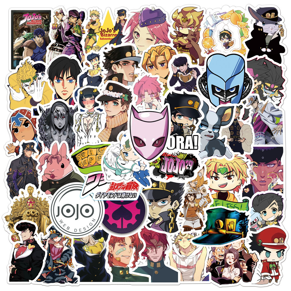 JoJos Bizarre Adventure anime waterproof stickers (50pcs a set)