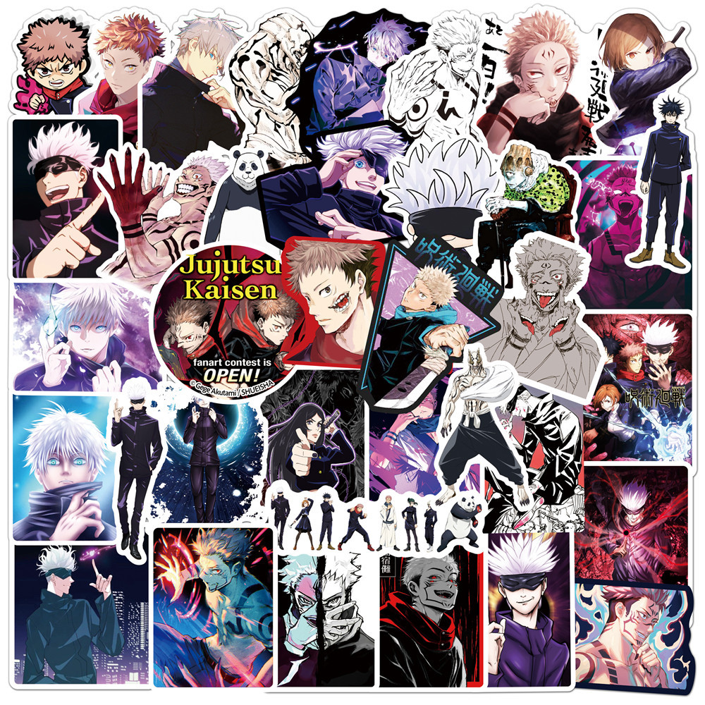 Jujutsu Kaisen anime waterproof stickers (100pcs a set)