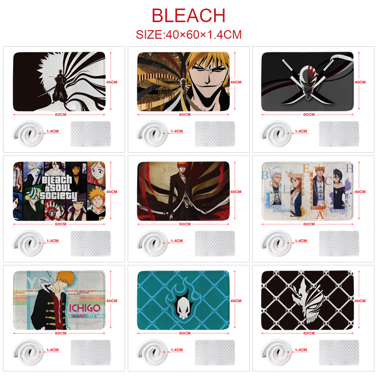 Bleach anime carpet 60*40cm