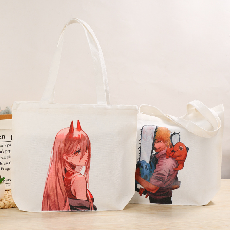 chainsaw man anime bag 35*30cm