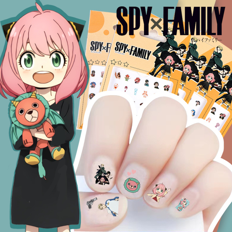 SPY×FAMILY anime nail sticker