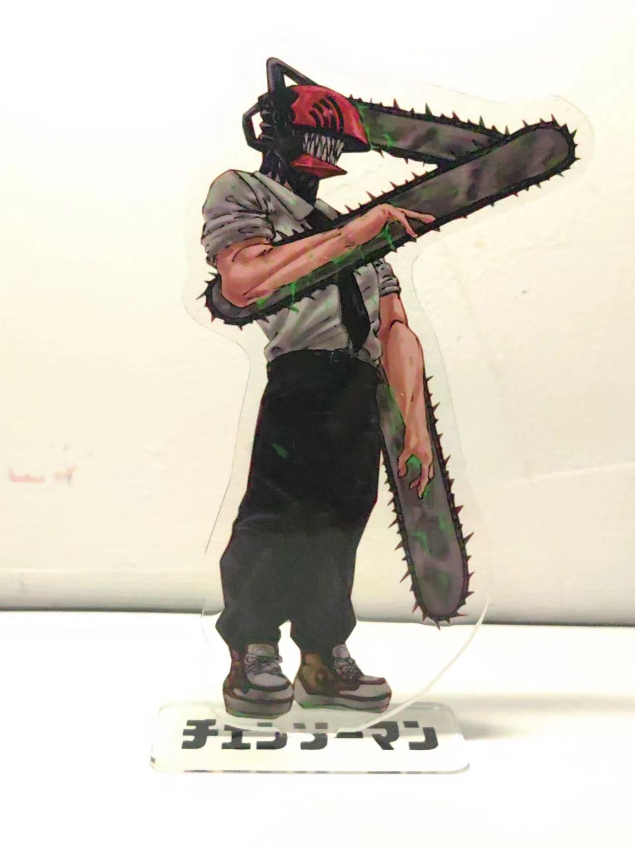 chainsaw man anime Standing Plates