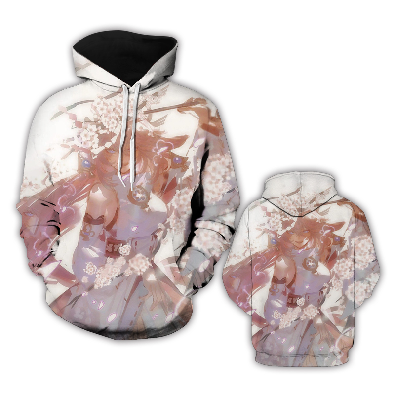 Genshin Impact anime hoodie