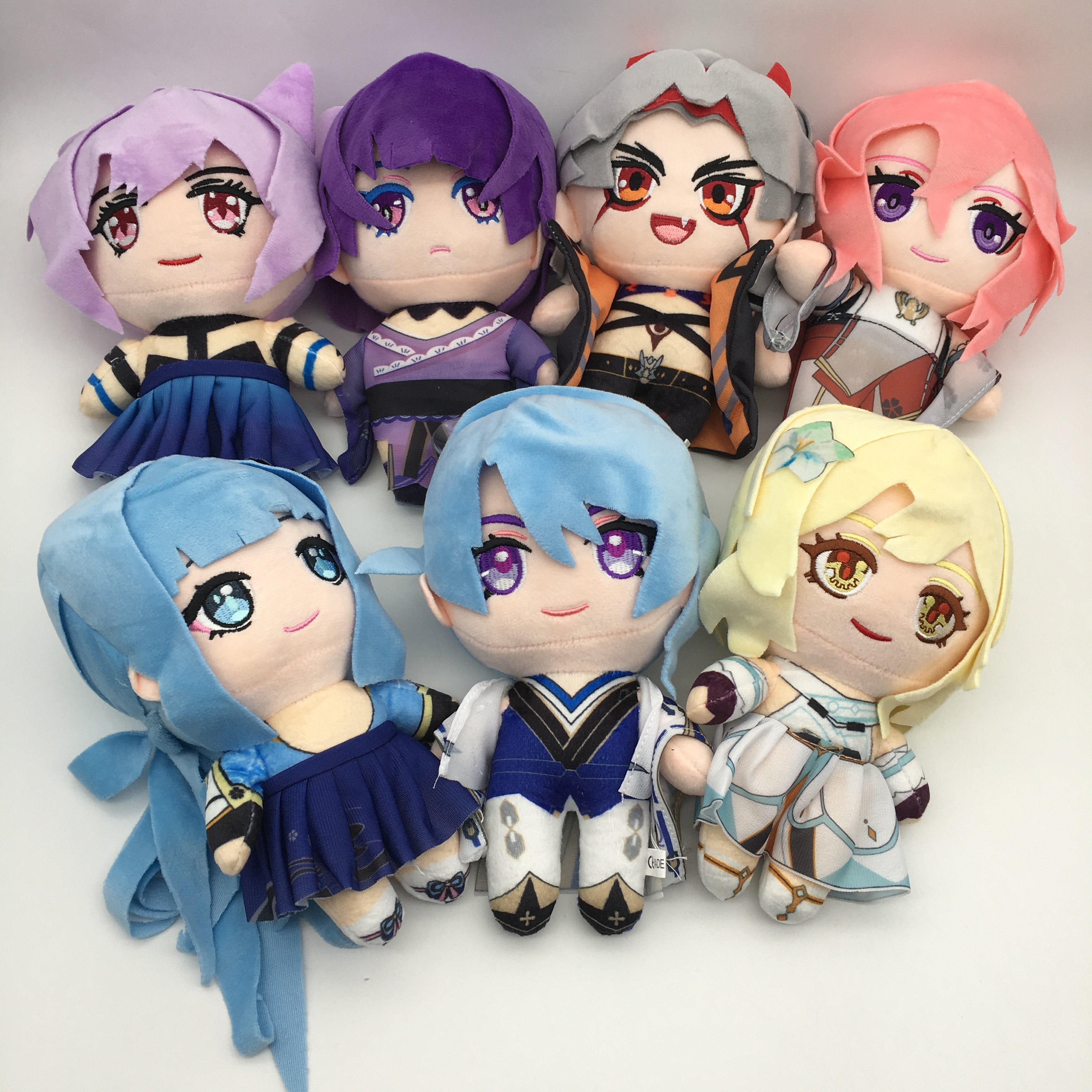 Genshin Impact anime Plush toy Price of a set of 7pcs 23cm