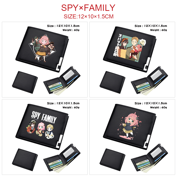 SPY×FAMILY anime wallet 12*10*1.5cm