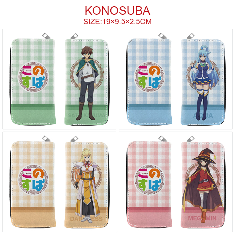 KonoSuba anime wallet 19*9.9*2.5cm