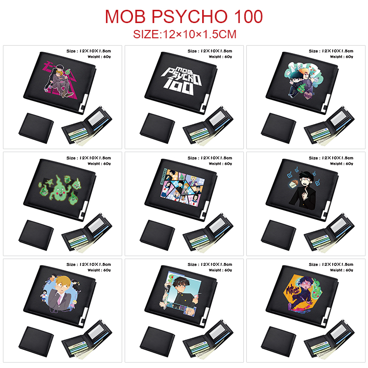 Mob Psycho 100 anime wallet 12*10*1.5cm