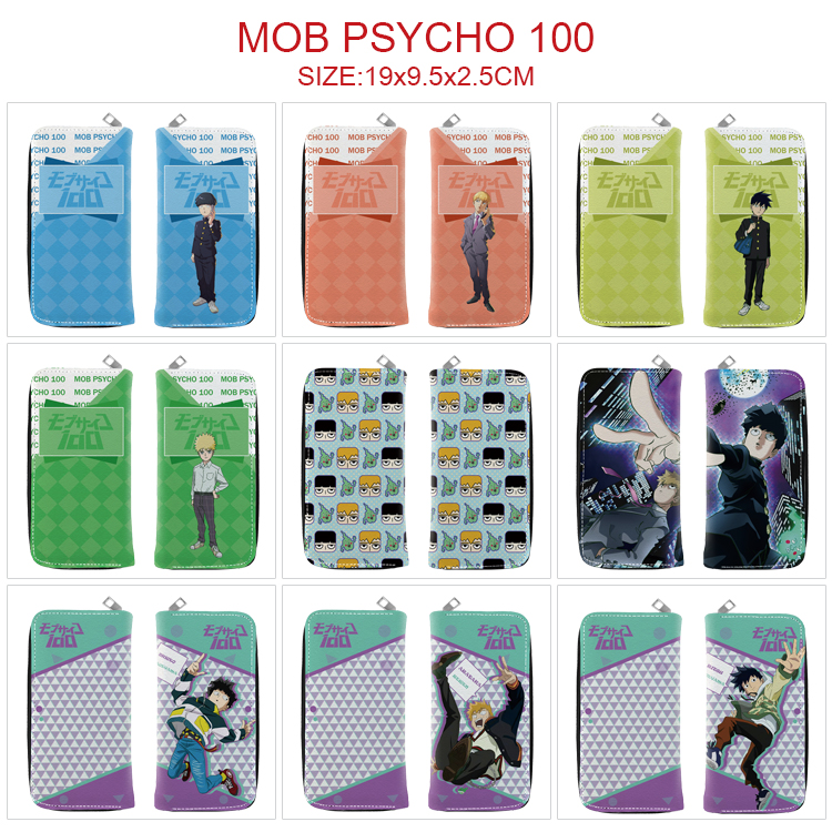 Mob Psycho 100 anime wallet 19*9.9*2.5cm