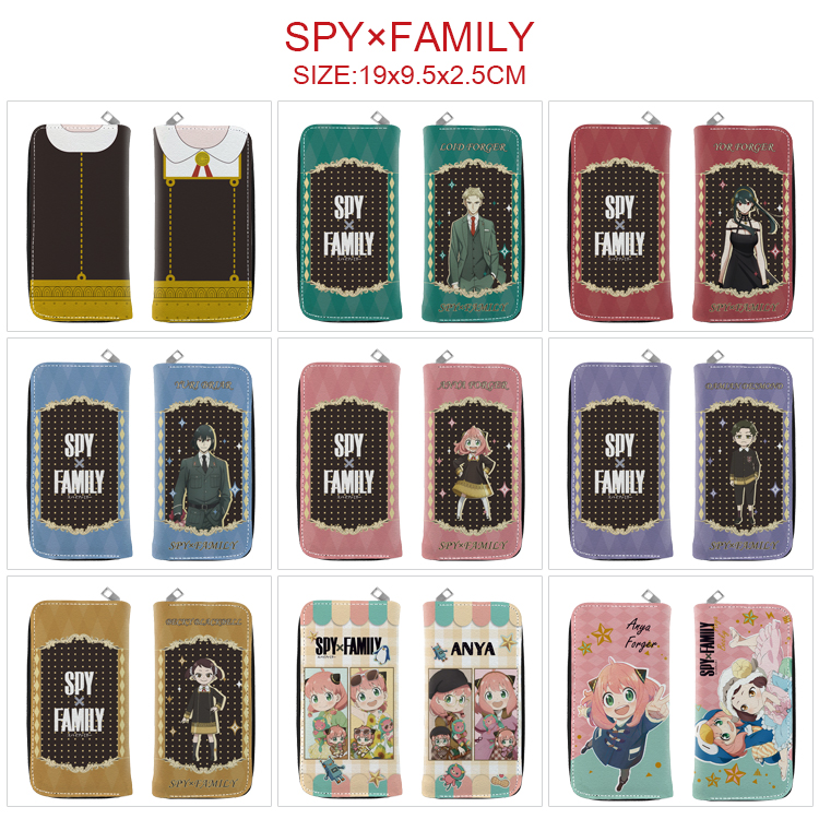 SPY×FAMILY anime wallet 19*9.9*2.5cm